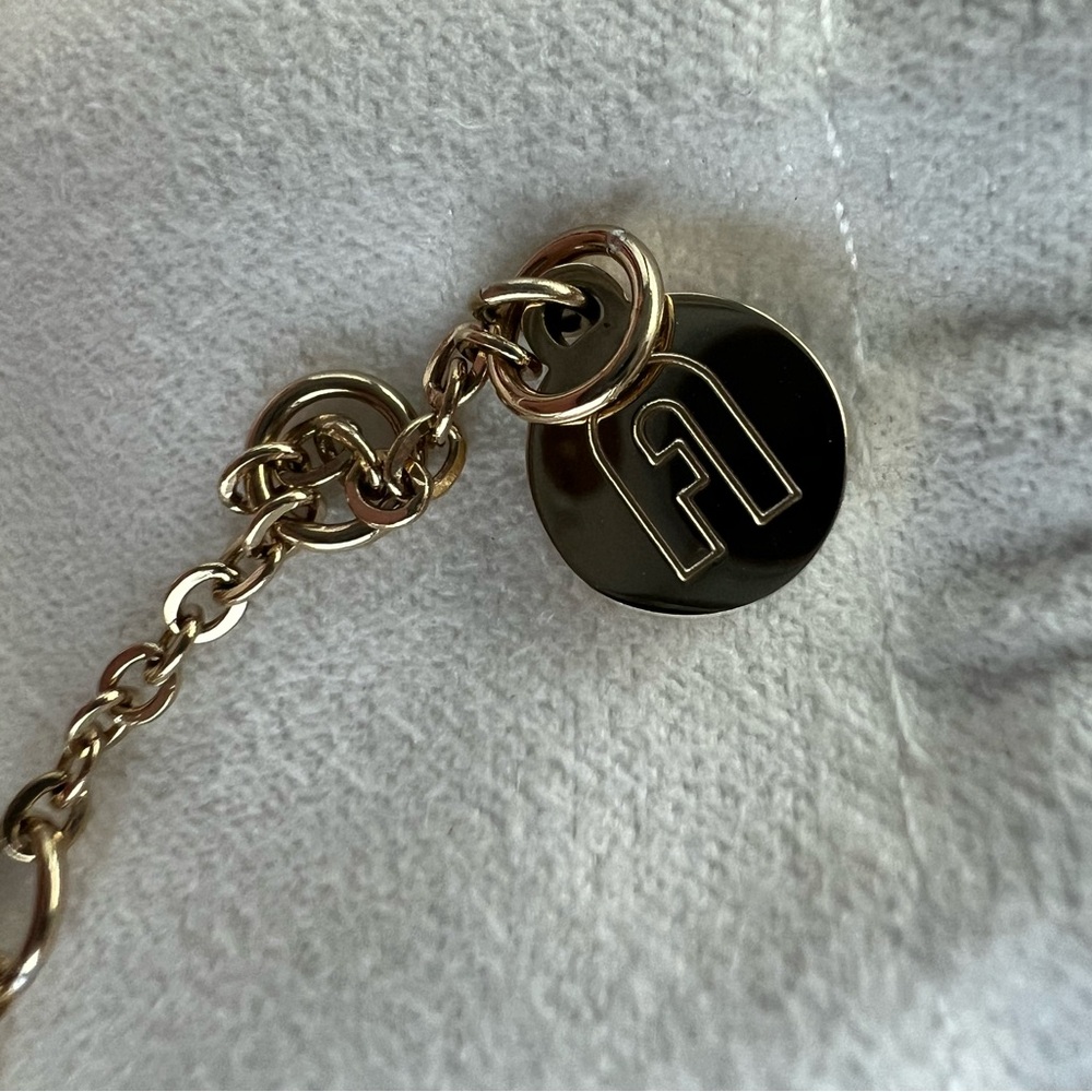 Furla Gold and Clear Crystal Link Bracelet - Picture 6 of 6